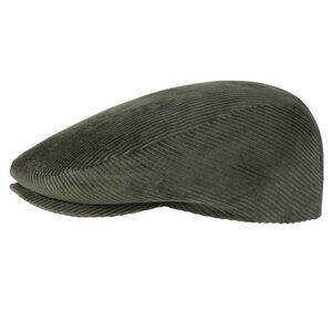 CITY THREADS • Olive Corduroy Driver’s Newsboy Hat Cap